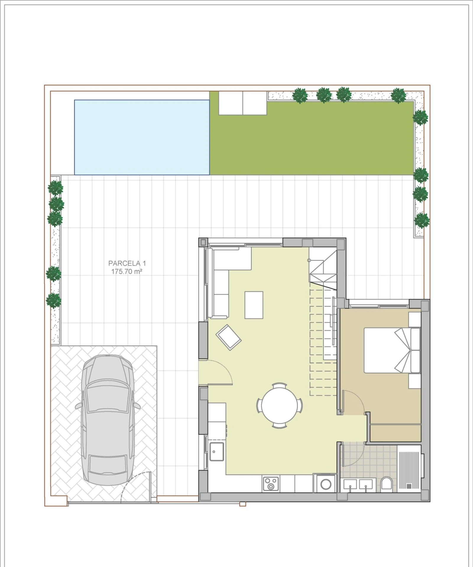 Unit NV-101222 — Villas modernas con piscina privada en Vistabella Golf Resort, Orihuela