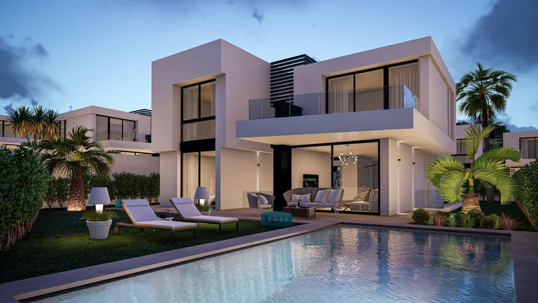 Exclusivas villas de nueva construcción con piscina privada en La Nucía, cerca de Benidorm