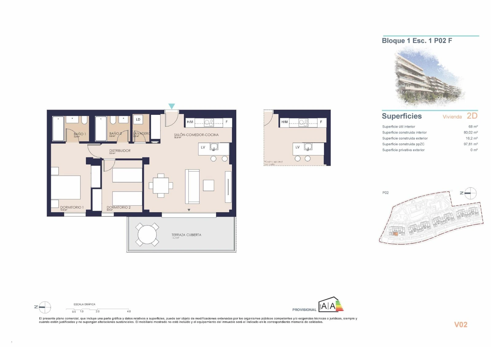 Unit NV-101257 — Modernos apartamentos de nueva construcción en El Verger: vida costera a solo 500 metros de la playa
