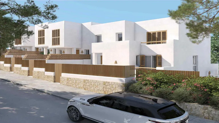 Casa pareada de nueva construcción en Ráfol de Almunia: naturaleza, comodidad y diseño moderno