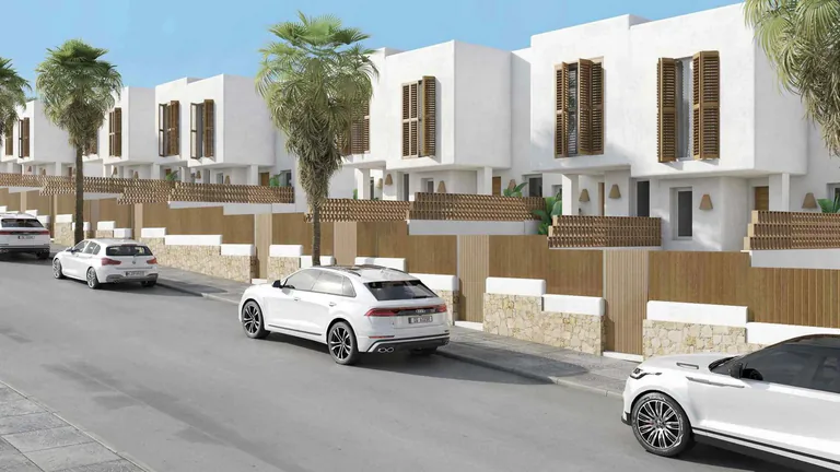 Casa pareada de nueva construcción en Ráfol de Almunia: naturaleza, comodidad y diseño moderno