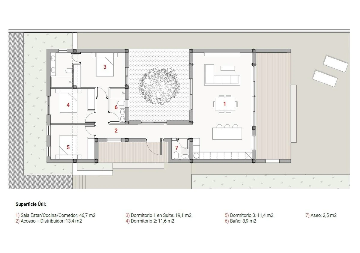 Unit NV-101269 — Modernas villas de una sola planta con piscina privada en Finestrat