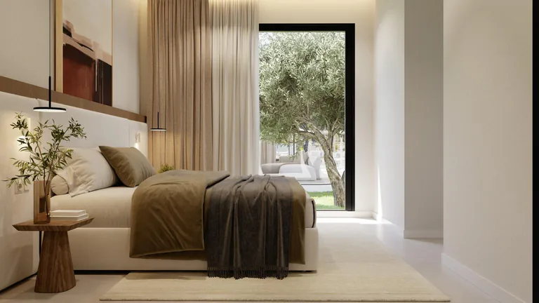 Modernas villas de una sola planta con piscina privada en Finestrat