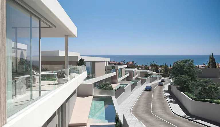 Exclusivas Villas de Obra Nueva con Vistas al Mar en Estepona