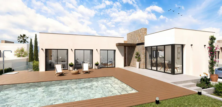 Villas de nueva construcción en Santa Rosalia Lake and Life Resort: vida exclusiva en Murcia