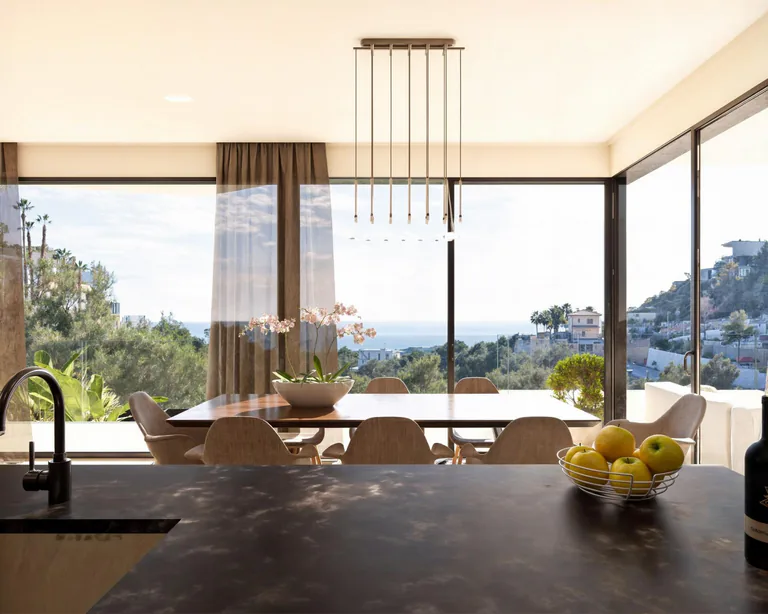 Villa de lujo de nueva construcción con vistas panorámicas al mar en Raco de Galeno, Benissa Costa