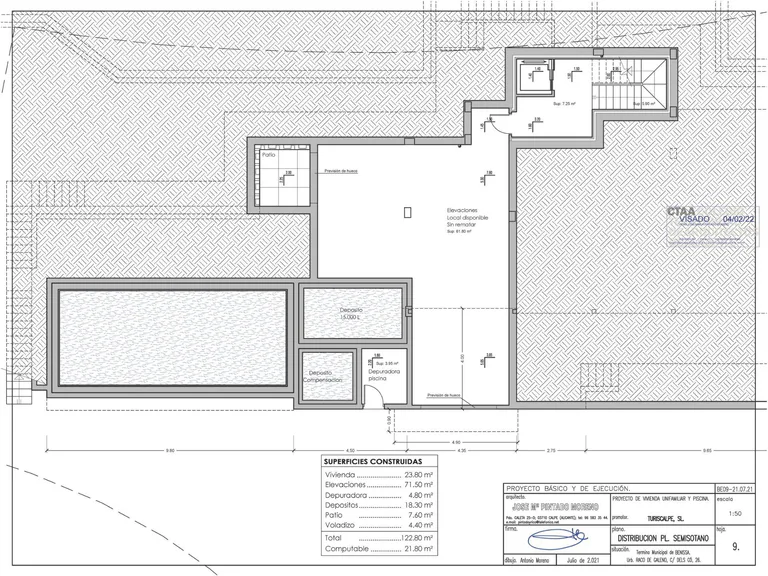 Villa de lujo de nueva construcción con vistas panorámicas al mar en Raco de Galeno, Benissa Costa