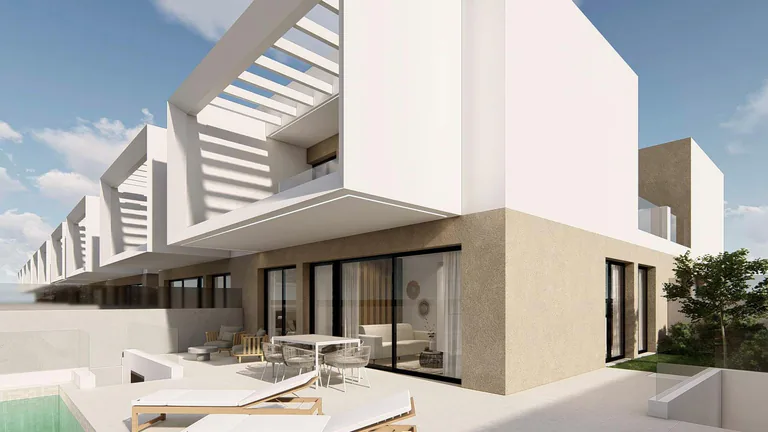 Villas adosadas y pareadas de nueva construcción en Dolores, Alicante