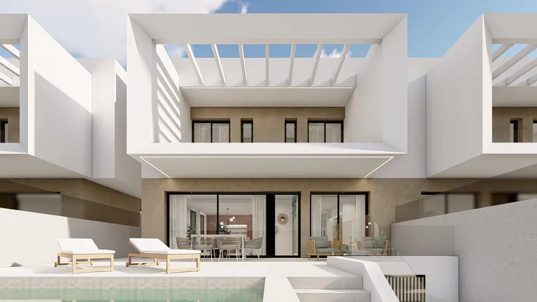Villas adosadas y pareadas de nueva construcción en Dolores, Alicante