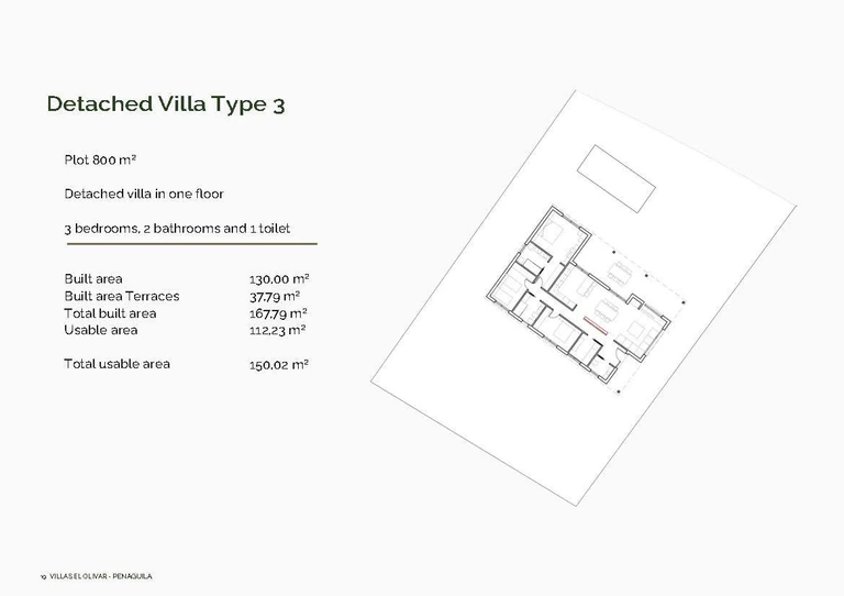 Unit NV-101366 — Villas de nueva construcción en Penáguila: tranquilidad y naturaleza en el corazón de la Sierra de Aitana, Alicante