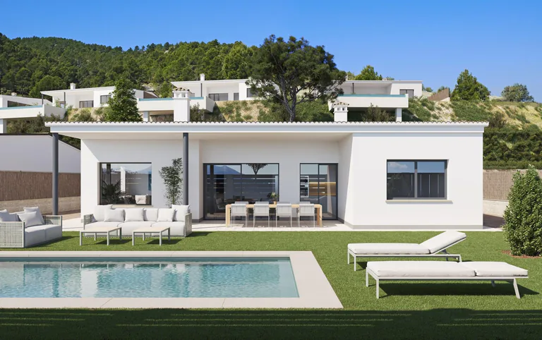 Villas de nueva construcción en Penáguila: tranquilidad y naturaleza en el corazón de la Sierra de Aitana, Alicante