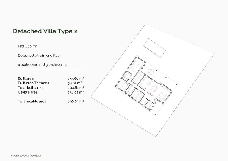 Unit NV-101368 — Villas de nueva construcción en Penáguila: tranquilidad y naturaleza en el corazón de la Sierra de Aitana, Alicante