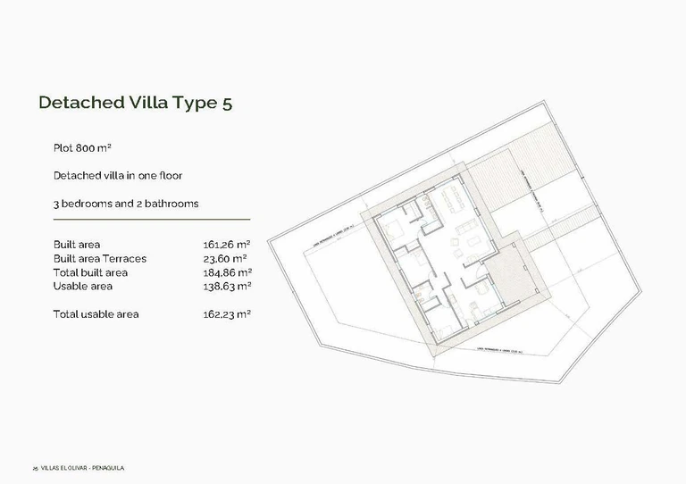 Unit NV-101369 — Villas de nueva construcción en Penáguila: tranquilidad y naturaleza en el corazón de la Sierra de Aitana, Alicante