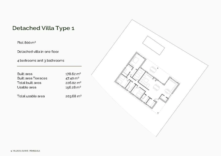 Unit NV-101370 — Villas de nueva construcción en Penáguila: tranquilidad y naturaleza en el corazón de la Sierra de Aitana, Alicante