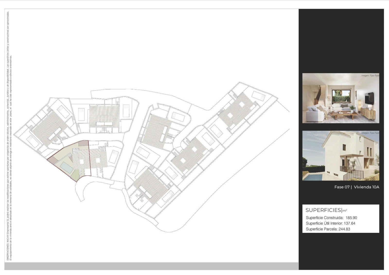 Unit NV-101378 — Exclusivas villas adosadas de nueva construcción con piscina privada y garaje en La Nucía