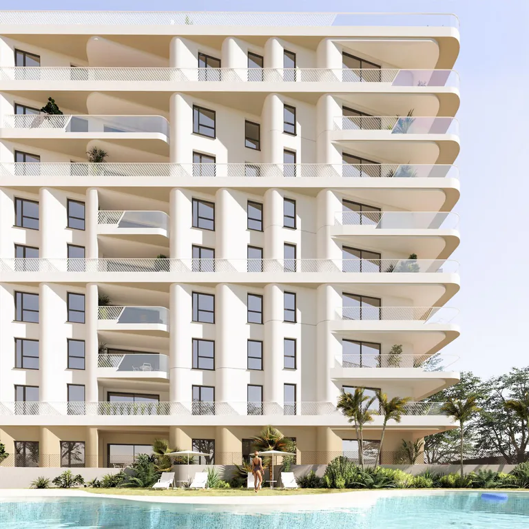 Apartamentos y áticos exclusivos frente al mar en Villajoyosa con vistas panorámicas al Mediterráneo