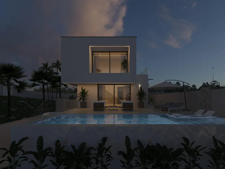 Villa de nueva construcción en Rojales: diseño moderno y ubicación privilegiada