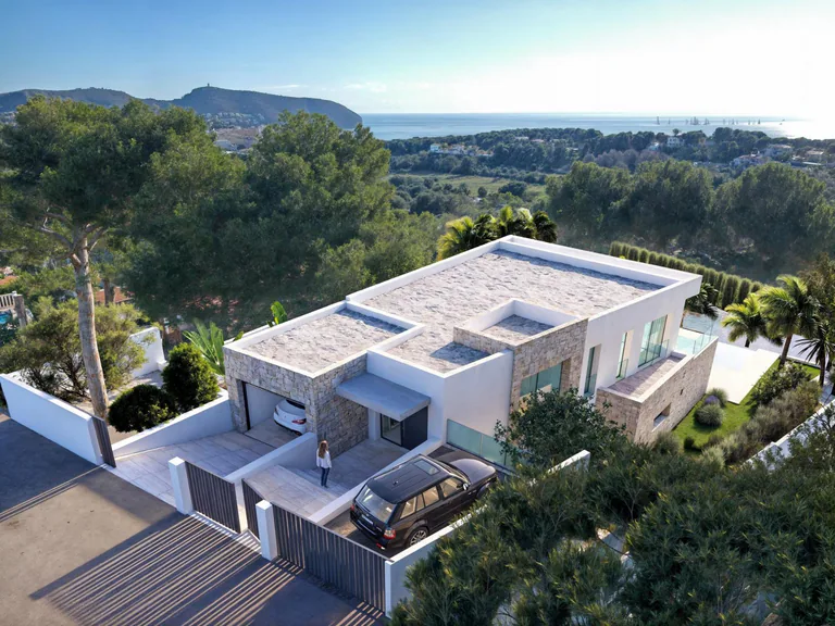 Villa de lujo de nueva construcción con vistas al mar en Moraira