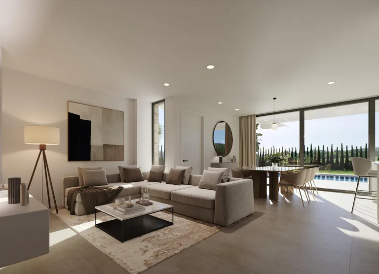 Modernas villas de nueva construcción con vistas al mar en Finestrat, Alicante