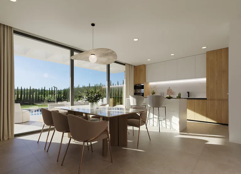 Modernas villas de nueva construcción con vistas al mar en Finestrat, Alicante