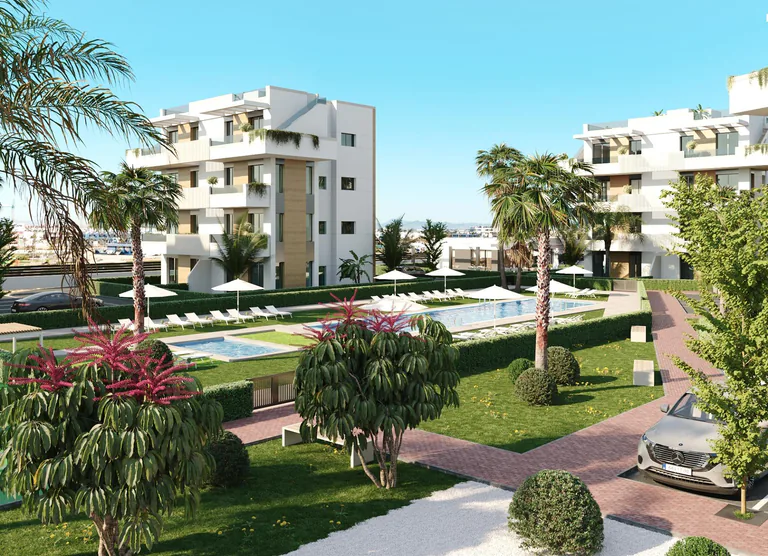 Apartamentos turísticos de nueva construcción en Santa Rosalía Lake and Life Resort Costa Cálida