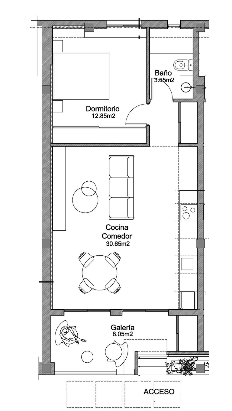 Unit NV-101516 — Erdgeschosswohnung in Playa Los Naufragos, Torrevieja