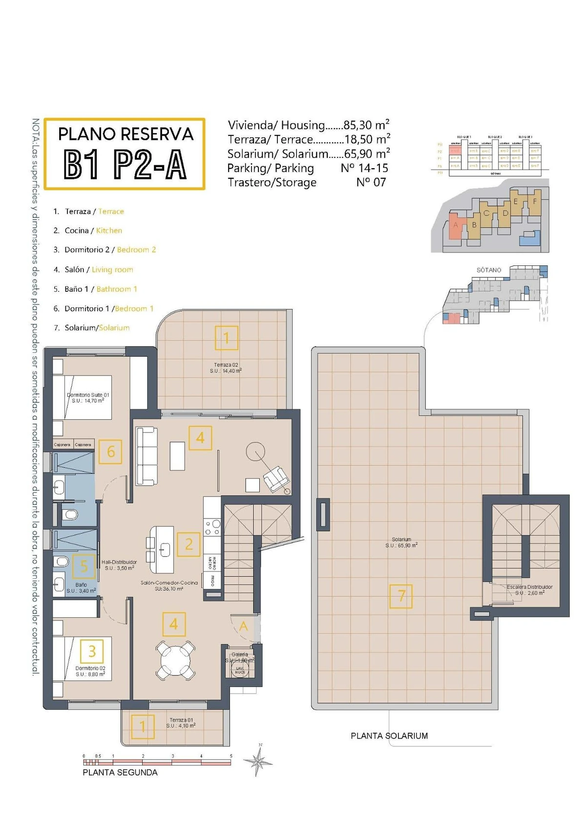 Unit NV-101529 — Serena Golf penthouse record in Los Alcazares
