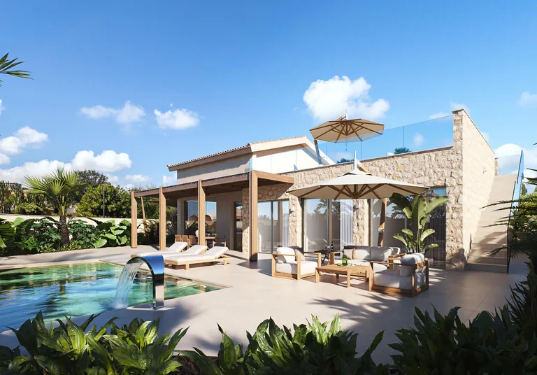 Villa moderna a solo 150 metros de la playa en Cabo de Palos, Costa Cálida