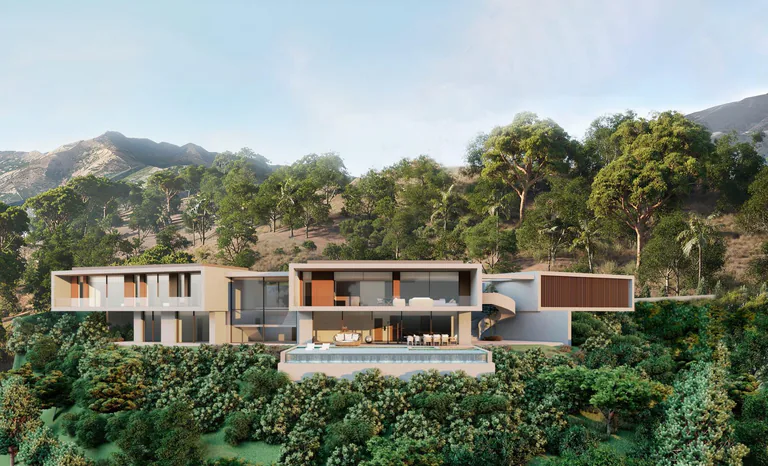 Villa de lujo de nueva construcción en Monte Mayor, Benahavís: naturaleza, privacidad y vistas al mar