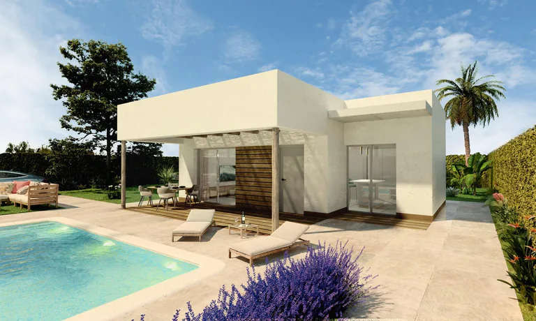 Villas de nueva construcción en la urbanización La Montañosa, Hondón de las Nieves