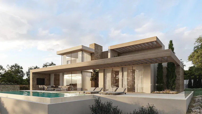 Villa contemporánea con vistas panorámicas al mar en La Fustera, Benissa Costa