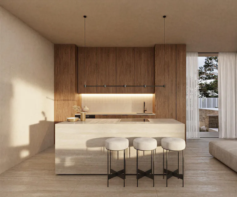 Villa contemporánea con vistas panorámicas al mar en La Fustera, Benissa Costa