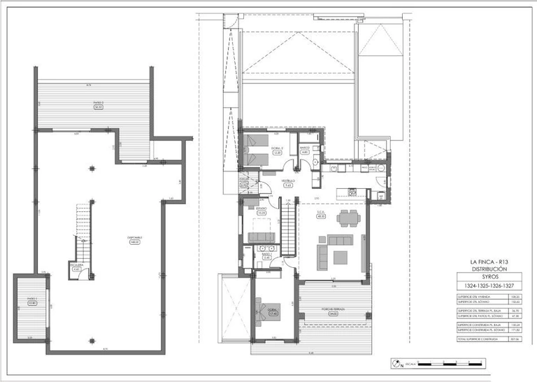 Unit NV-101581 — Villas adosadas de nueva construcción con piscina privada en La Finca Golf Resort, Algorfa