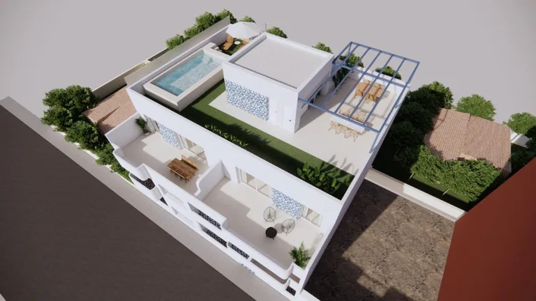 Nuevos apartamentos mediterráneos a solo 140 m de la playa en Torre de la Horadada