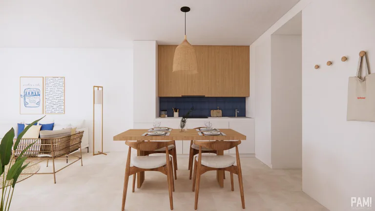 Nuevos apartamentos mediterráneos a solo 140 m de la playa en Torre de la Horadada