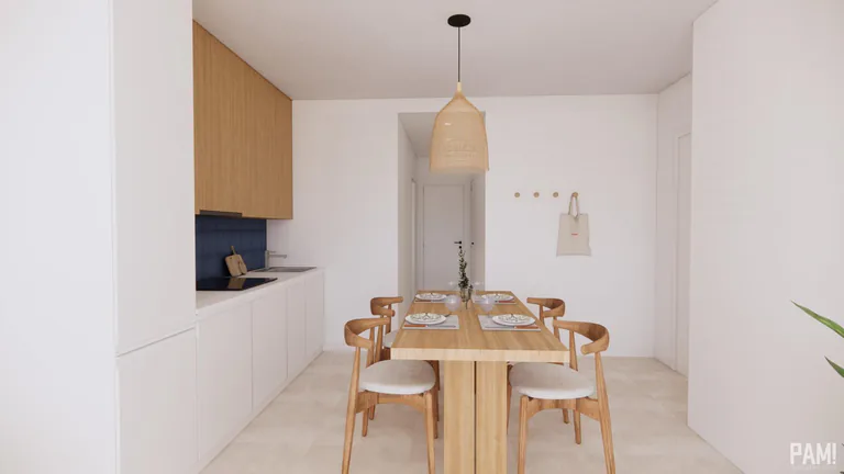 Nuevos apartamentos mediterráneos a solo 140 m de la playa en Torre de la Horadada