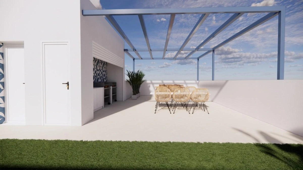 Unit NV-101583 — Nuevos apartamentos mediterráneos a solo 140 m de la playa en Torre de la Horadada