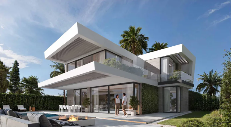 Exclusivas villas de nueva construcción cerca del mar en Calahonda