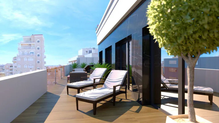 Modernos apartamentos de nueva construcción en el centro de Torrevieja, Costa Blanca