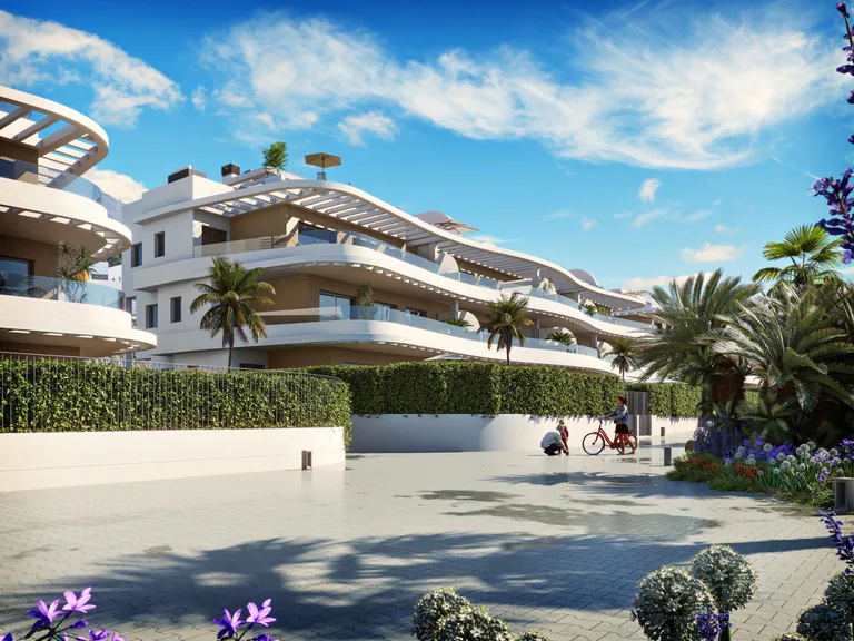 Apartamentos y villas de lujo de nueva construcción con vistas panorámicas al mar en Finestrat