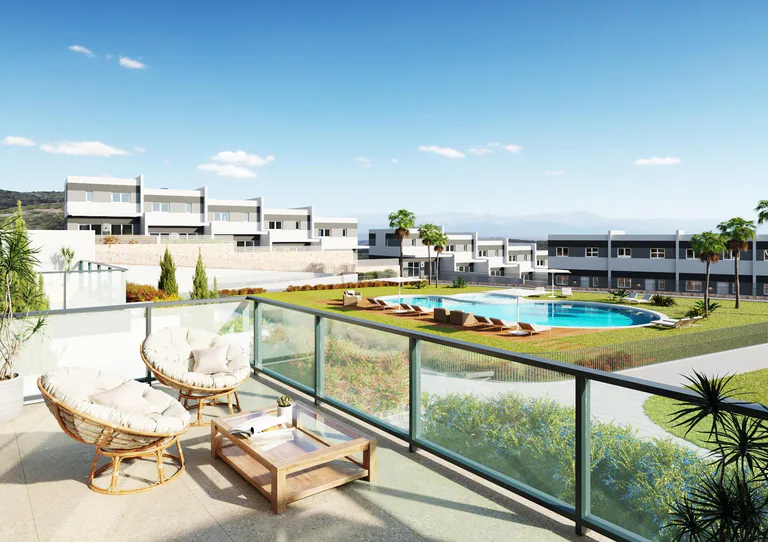 Modernas casas adosadas de 3 dormitorios en venta en Balcón de Finestrat, Costa Blanca