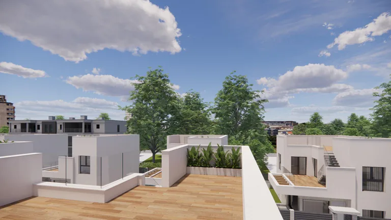 Modernas villas de nueva construcción en La Herrada Los Montesinos con piscina privada