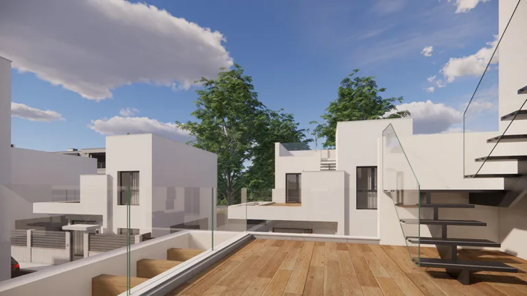 Modernas villas de nueva construcción en La Herrada Los Montesinos con piscina privada
