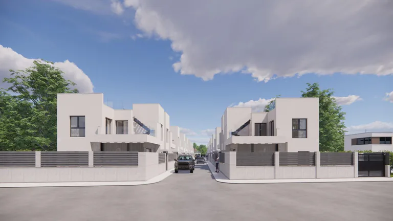 Modernas villas de nueva construcción en La Herrada Los Montesinos con piscina privada