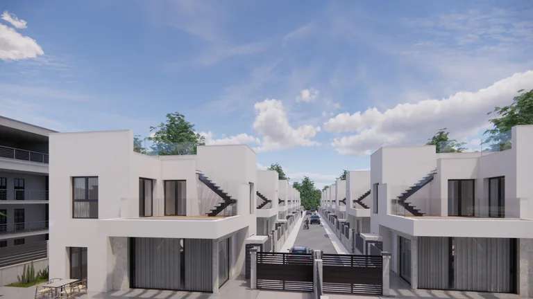 Modernas villas de nueva construcción en La Herrada Los Montesinos con piscina privada