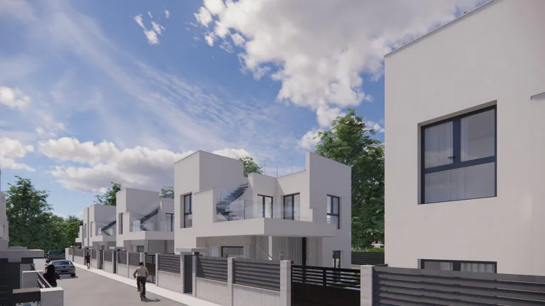 Modernas villas de nueva construcción en La Herrada Los Montesinos con piscina privada