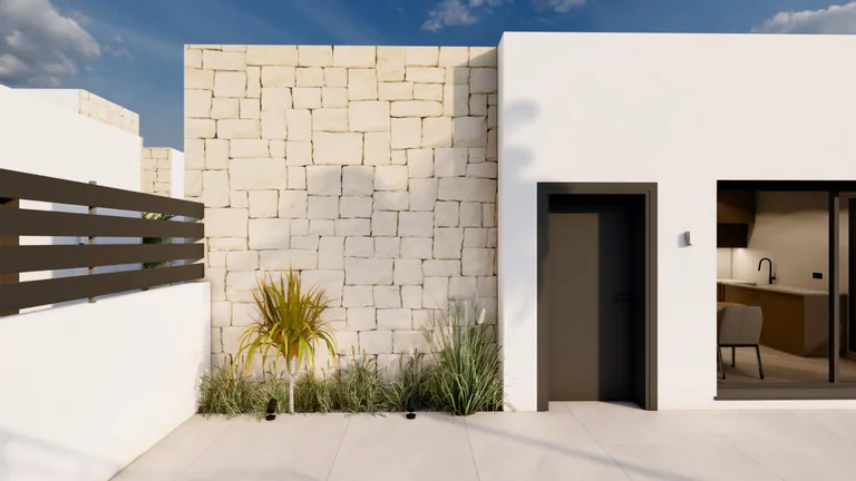 Modernas villas independientes en Monteazul Benijófar con piscina y solárium opcionales