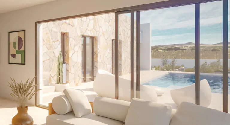 Villas de lujo de nueva construcción junto al campo de golf La Finca en Algorfa