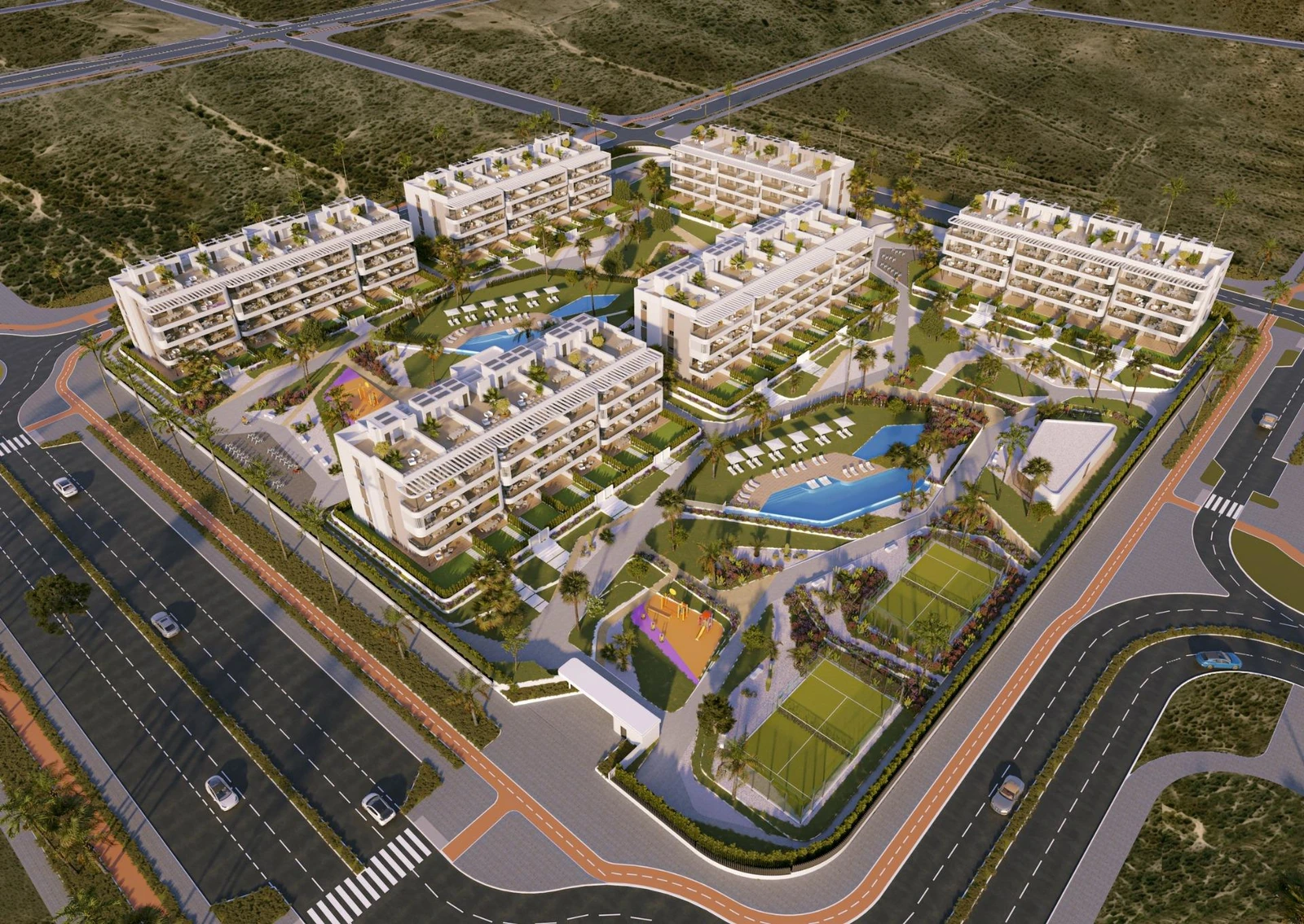 Unit NV-101667 — Apartamentos modernos de nueva construcción en La Hoya, Torrevieja