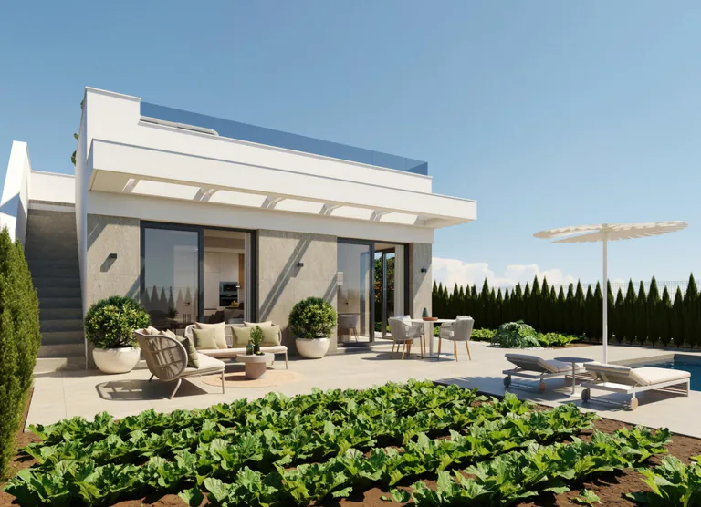Villas de Obra Nueva en Hacienda del Álamo Golf Resort, Murcia